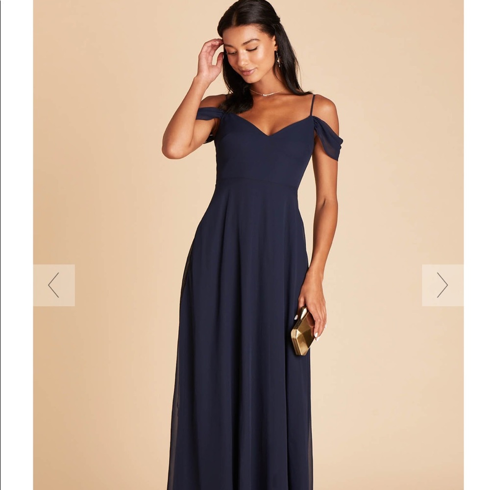 Beautiful Birdy Grey Devin Dress in Navy Blue